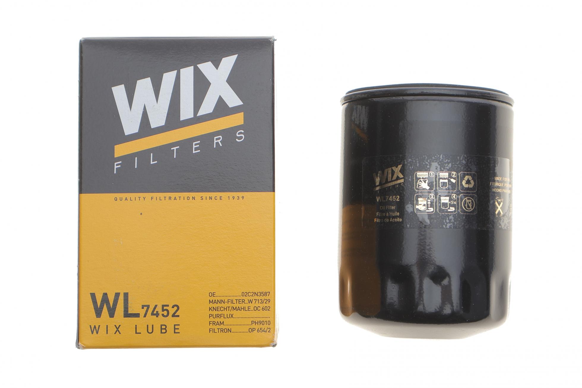 WL7452 WIX FILTERS